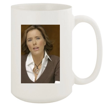 Tea Leoni 15oz White Mug