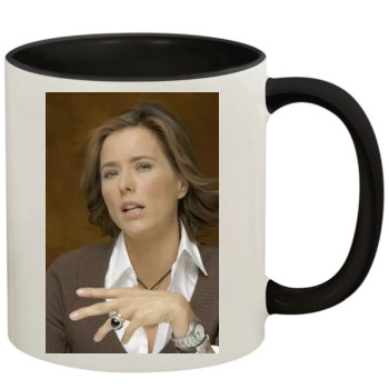 Tea Leoni 11oz Colored Inner & Handle Mug