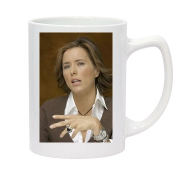 Tea Leoni 14oz White Statesman Mug