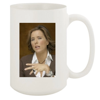 Tea Leoni 15oz White Mug