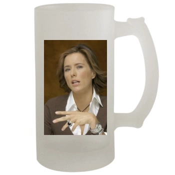 Tea Leoni 16oz Frosted Beer Stein