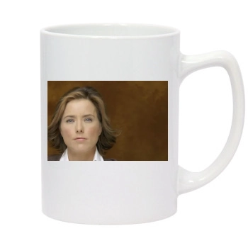 Tea Leoni 14oz White Statesman Mug