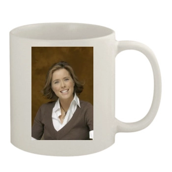 Tea Leoni 11oz White Mug