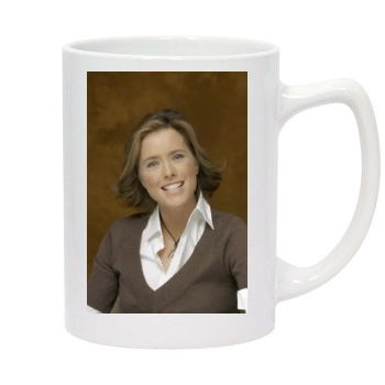 Tea Leoni 14oz White Statesman Mug