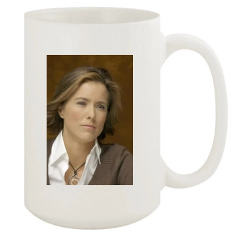 Tea Leoni 15oz White Mug