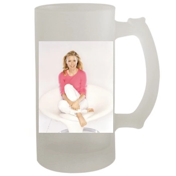 Tea Leoni 16oz Frosted Beer Stein