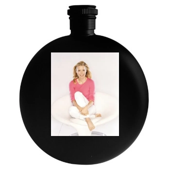 Tea Leoni Round Flask