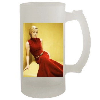 Tea Leoni 16oz Frosted Beer Stein