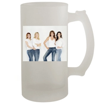 Tea Leoni 16oz Frosted Beer Stein