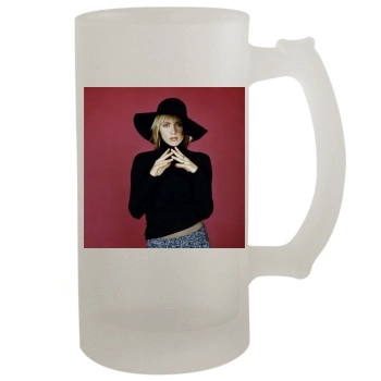 Tea Leoni 16oz Frosted Beer Stein