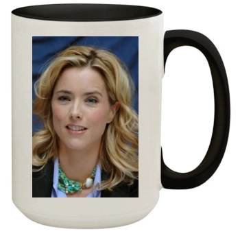 Tea Leoni 15oz Colored Inner & Handle Mug