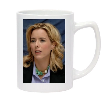 Tea Leoni 14oz White Statesman Mug