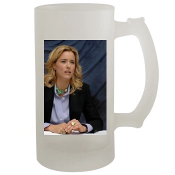 Tea Leoni 16oz Frosted Beer Stein