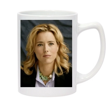 Tea Leoni 14oz White Statesman Mug