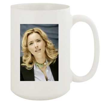 Tea Leoni 15oz White Mug