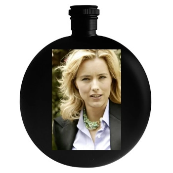 Tea Leoni Round Flask