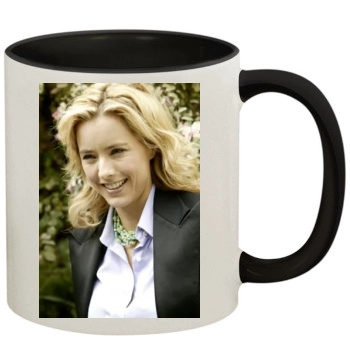 Tea Leoni 11oz Colored Inner & Handle Mug