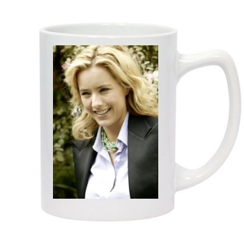 Tea Leoni 14oz White Statesman Mug