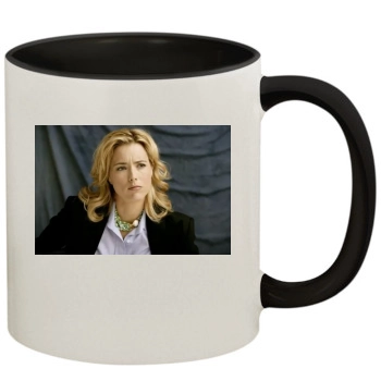 Tea Leoni 11oz Colored Inner & Handle Mug