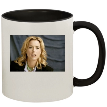 Tea Leoni 11oz Colored Inner & Handle Mug