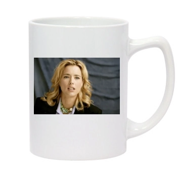 Tea Leoni 14oz White Statesman Mug