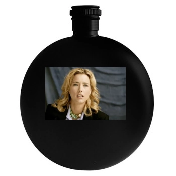 Tea Leoni Round Flask