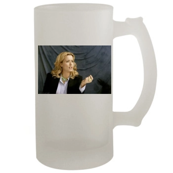 Tea Leoni 16oz Frosted Beer Stein