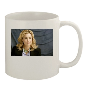 Tea Leoni 11oz White Mug