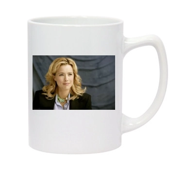 Tea Leoni 14oz White Statesman Mug