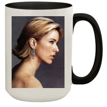 Tea Leoni 15oz Colored Inner & Handle Mug