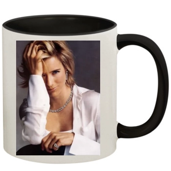 Tea Leoni 11oz Colored Inner & Handle Mug