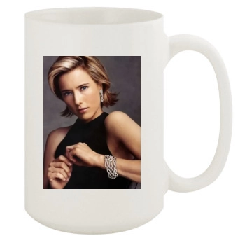 Tea Leoni 15oz White Mug