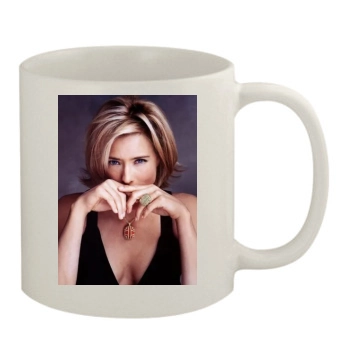 Tea Leoni 11oz White Mug