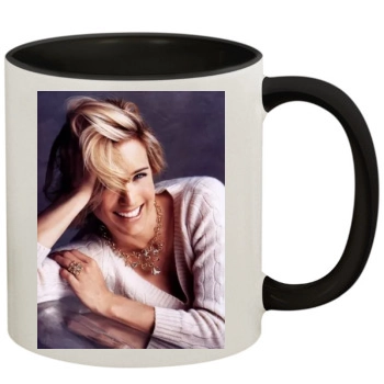 Tea Leoni 11oz Colored Inner & Handle Mug