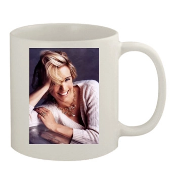 Tea Leoni 11oz White Mug