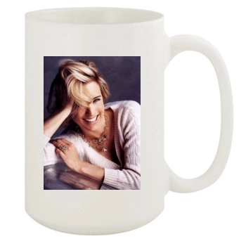 Tea Leoni 15oz White Mug