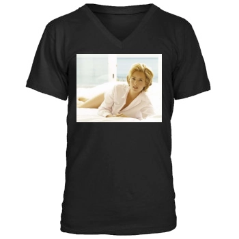 Tea Leoni Men's V-Neck T-Shirt