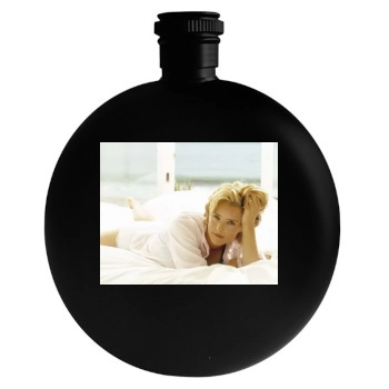 Tea Leoni Round Flask