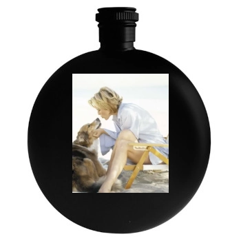 Tea Leoni Round Flask