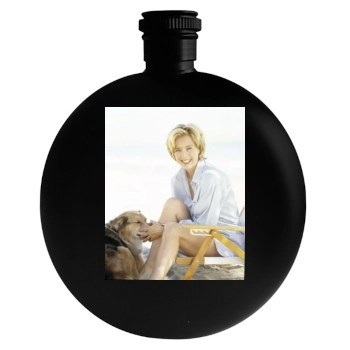 Tea Leoni Round Flask