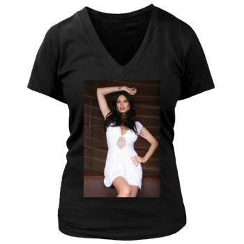 Tera Patrick Women's Deep V-Neck TShirt