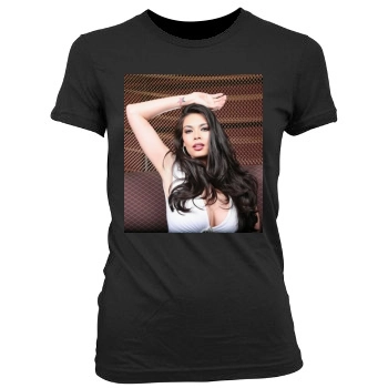 Tera Patrick Women's Junior Cut Crewneck T-Shirt