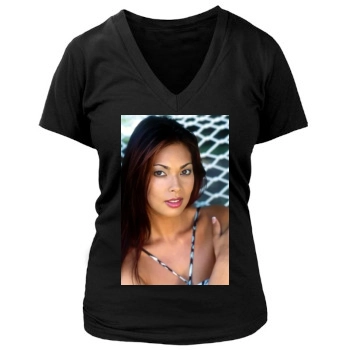 Tera Patrick Women's Deep V-Neck TShirt