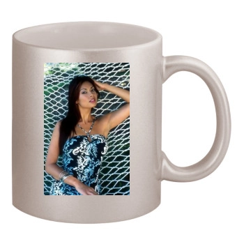 Tera Patrick 11oz Metallic Silver Mug