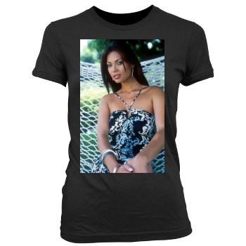 Tera Patrick Women's Junior Cut Crewneck T-Shirt