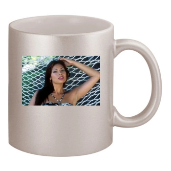 Tera Patrick 11oz Metallic Silver Mug