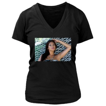 Tera Patrick Women's Deep V-Neck TShirt