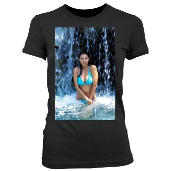 Tera Patrick Women's Junior Cut Crewneck T-Shirt