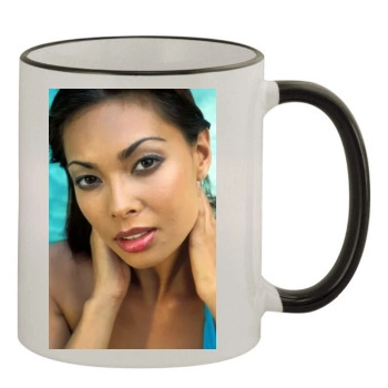 Tera Patrick 11oz Colored Rim & Handle Mug