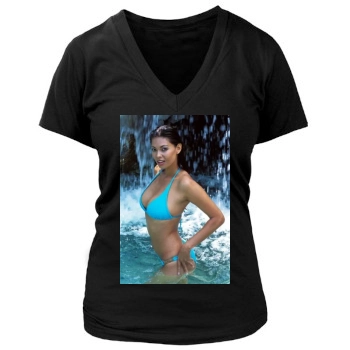 Tera Patrick Women's Deep V-Neck TShirt